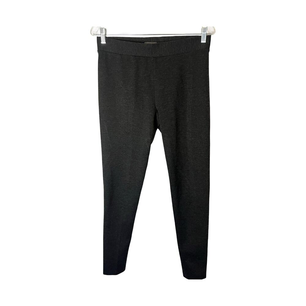 Vince Camuto Pants Womens Size S Dark Gray Casual Stretchy Mid Rise Pull On